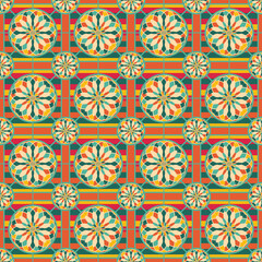 Eye-catching geometric pattern