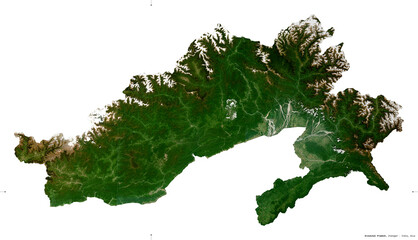 Arunachal Pradesh, India - white solid. Sentinel-2 satellite © Yarr65