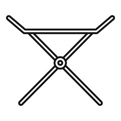 Dryer equipment icon, outline style