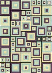 Abstract Geometric Pattern generative computational art illustration