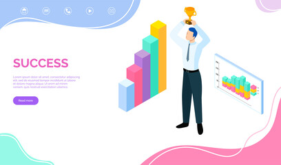 Success hands up. Winner vision, reaching the goal, business target. Successful teamwork strategy, consistency for team success winning plan. Celebrate successful project. Happy competition champions