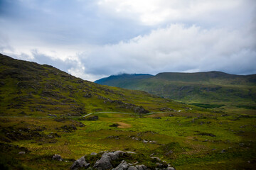 Spring landscape in the lands of Ireland