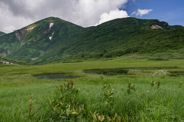 天狗の庭と火打山