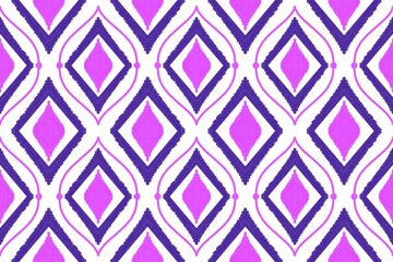 Geometric ikat ethnic tribal textile motif mandalas native boho bohemian carpet fabric aztec American 