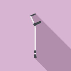 Nursing stick icon, flat style
