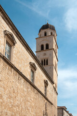 Fototapeta premium Bell tower in Dubrovnik Croatia
