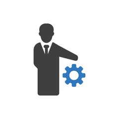 Business planning icon