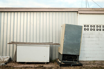 old abandoned warehouse