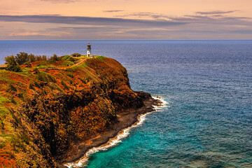 Kilauea Lighthouse Morning Landscape