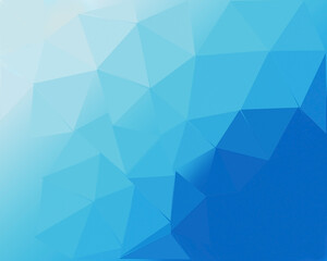 abstract blue triangle background