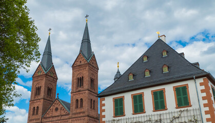 Obraz premium Basilika Seligenstadt Hessen