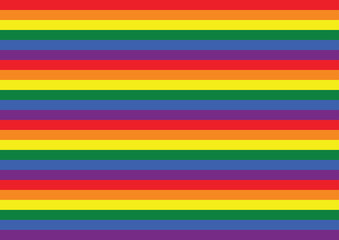 LGBT pride flag repeated wallpaper pattern in vector.