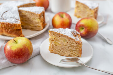 sweet home made apple pie