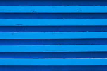 Blue paint on a wooden planks texture. Blue Aqua Wood Panels. 