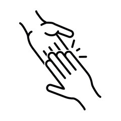 friendship and love icon. Couple human vector stock illustration. Isolated pictogram eps10