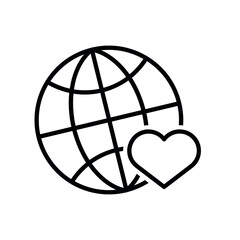 friendship and love icon. Couple human vector stock illustration. Isolated pictogram eps10