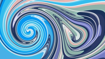 Hd blue swirls abstract liquid painting Background