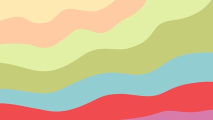 Ultra HD presentation backgrounds and textures, HD Soft aesthetic abstract background - using colorful pastel color palette, minimalist design with abstract organic shapes
