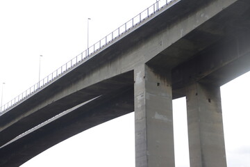 Bridge over the estuary of Bilbao