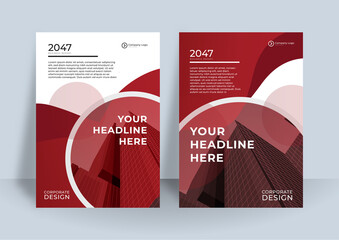 Red black business cover design background. Poster design sports invitation template. Can be adapt to Brochure, Annual Report, Magazine, Poster.
