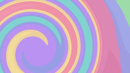 HD Soft aesthetic abstract background - using colorful pastel color palette