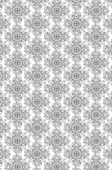 Vector illustration of elegant fine lines forming an elegant floral pattern. Seamless pattern for background, wallpaper, textile printing, packaging, wrapper, etc.