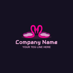 Duck Delicate and Stylish Feminine Logo Templates Female and Feminine Logo Templates Design