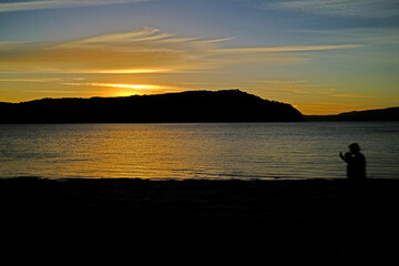 Sunset in Palm Beach - Sydney - NSW - Australia