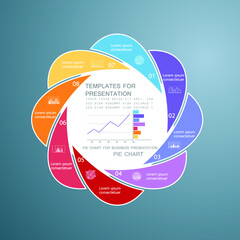 Templates for presentation, charts and graphs