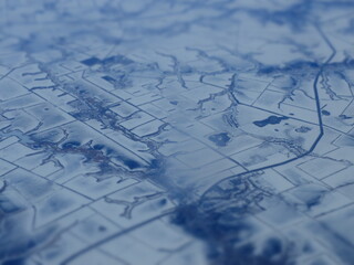 landscape from airplane