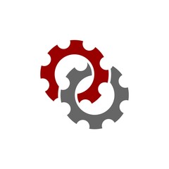 Gear Logo Template vector icon

