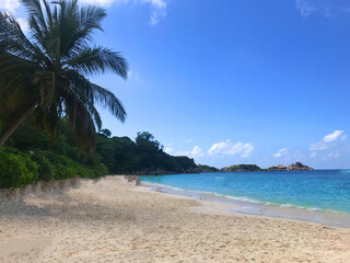 Sea, sun and sky on beautiful beaches of Thailand, Similan Islands