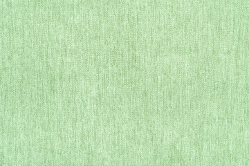 canvas background. The surface of fabric texture in pastel green color, abstract design background with unique and attractive texture