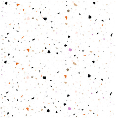 Terrazzo floor tiles seamless pattern