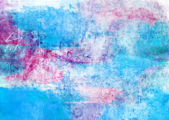 Watercolor fantastic and grungy background	