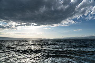 Kinneret lake landscape