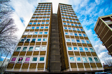 old building in the sky