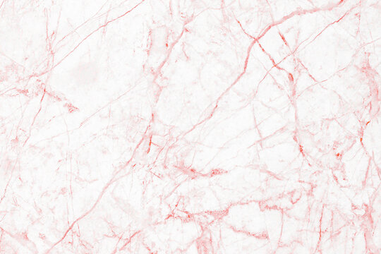 Red marble seamless glitter texture background, counter top view of tile stone floor in natural pattern.