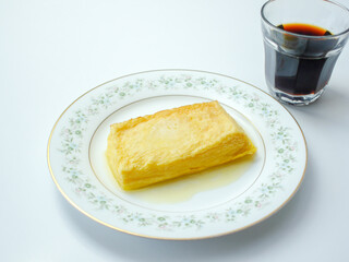 フレンチトーストとアイスコーヒー
