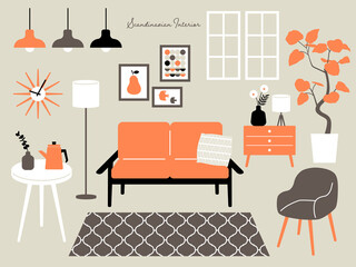 北欧　インテリア　ライフスタイル　部屋