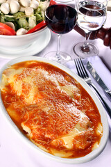pasta with tomato sauce