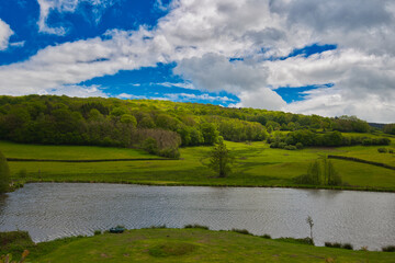 Lac de Créscent im Morvan im Burgund