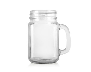 Mason Jar drinking glass with a handle i