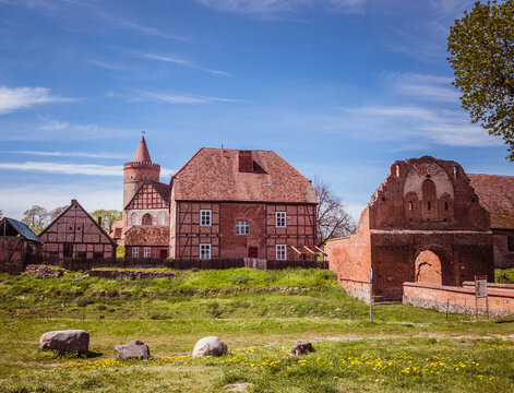 Burg Stargard bei Neustrelitz in Mecklenburg-Vorpommern