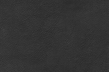Natural black leather background texture. blank for the designer. Textured surface of dark skin product