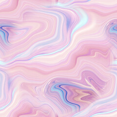 Obraz premium liquid and fluid marble texture, seamless pattern, colourful pastel paint, mix colors, abstract background.