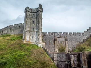 Fototapeta na wymiar Arundel Castle a medieval Fortress in West Sussex England