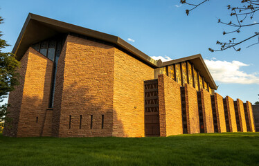 Temple Emanuel synagogue in Denver, Colorado, the largest and oldest synagogue in the Rocky...