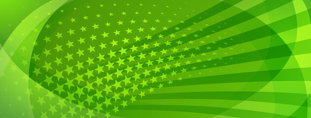 Obraz premium USA independence day abstract background with elements of american flag in green colors