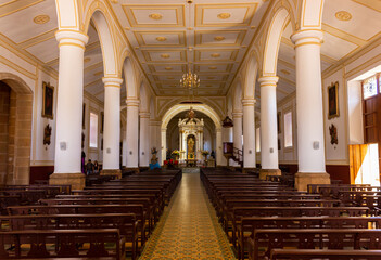 Interior of the church of San Joaquin